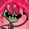 Стикер 14 ⭐ Набор эмоджи по мульту «Invader Zim Пришелец Зим»