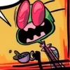 Стикер 25 ⭐ Набор эмоджи по мульту «Invader Zim Пришелец Зим»