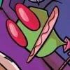 Стикер 34 ⭐ Набор эмоджи по мульту «Invader Zim Пришелец Зим»