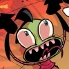 Стикер 56 ⭐ Набор эмоджи по мульту «Invader Zim Пришелец Зим»