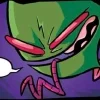 Стикер 48 ⭐ Набор эмоджи по мульту «Invader Zim Пришелец Зим»
