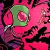 Стикер 41 ⭐ Набор эмоджи по мульту «Invader Zim Пришелец Зим»