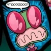 Стикер 27 ⭐ Набор эмоджи по мульту «Invader Zim Пришелец Зим»