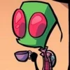 Стикер 30 ⭐ Набор эмоджи по мульту «Invader Zim Пришелец Зим»