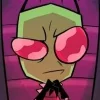 Стикер 42 ⭐ Набор эмоджи по мульту «Invader Zim Пришелец Зим»