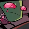 Стикер 26 ⭐ Набор эмоджи по мульту «Invader Zim Пришелец Зим»