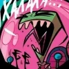 Стикер 12 ⭐ Набор эмоджи по мульту «Invader Zim Пришелец Зим»