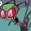Стикер 31 ⭐ Набор эмоджи по мульту «Invader Zim Пришелец Зим»