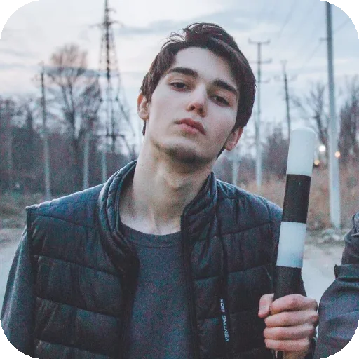 💇 Стикер «АСХАБ ТАМАЕВ РАКЕТКА» для Telegram