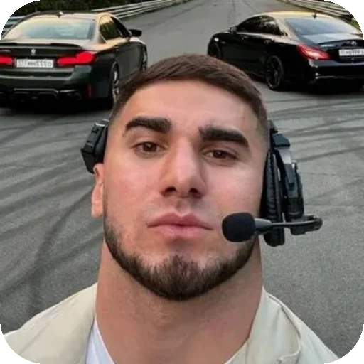 💇 Стикер «АСХАБ ТАМАЕВ РАКЕТКА» для Telegram