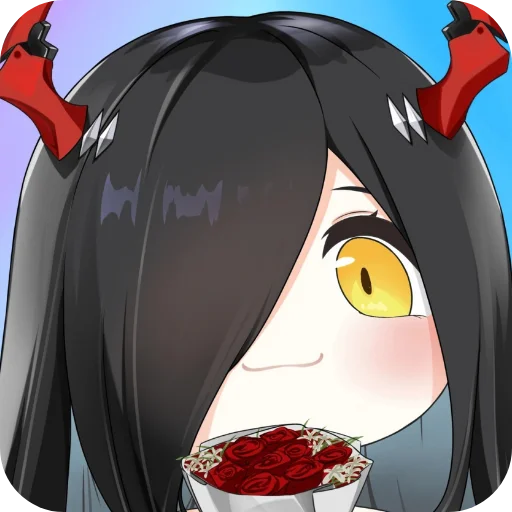 💐 Стикер «Azur Lane Cutie» для Telegram