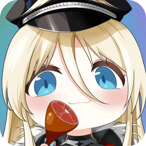 🍗 Стикер «Azur Lane Cutie» для Telegram