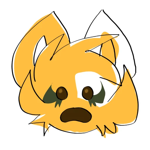 😦 Стикер «Микуся» для Telegram