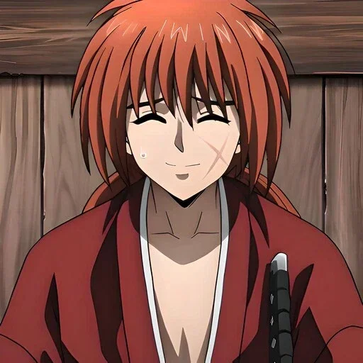 ☺️ Стикер «Himura Kenshin» для Telegram