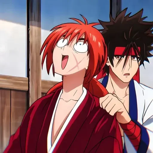 😰 Стикер «Himura Kenshin» для Telegram