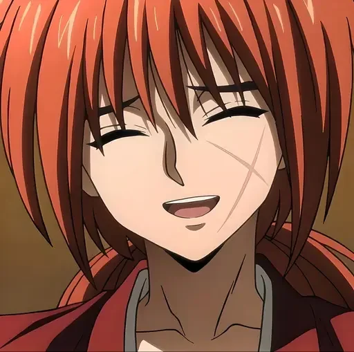 😀 Стикер «Himura Kenshin» для Telegram