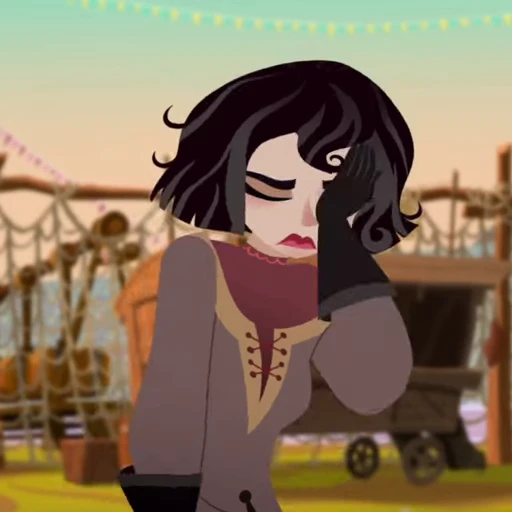 ☺️ Стикер «Cassandra Rapunzels Tangled Adventure» для Telegram