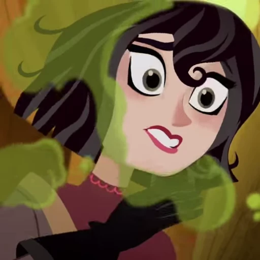 😒 Стикер «Cassandra Rapunzels Tangled Adventure» для Telegram
