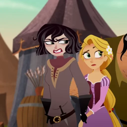 😎 Стикер «Cassandra Rapunzels Tangled Adventure» для Telegram