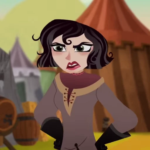 😅 Стикер «Cassandra Rapunzels Tangled Adventure» для Telegram