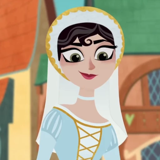 🖤 Стикер «Cassandra Rapunzels Tangled Adventure» для Telegram