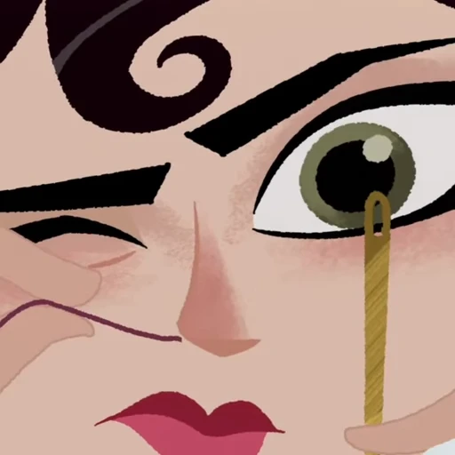 🖤 Стикер «Cassandra Rapunzels Tangled Adventure» для Telegram