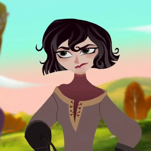 Стикерпак Cassandra Rapunzels Tangled Adventure для Telegram — скачать