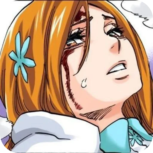 😔 Стикер «Orihime Inoue» для Telegram