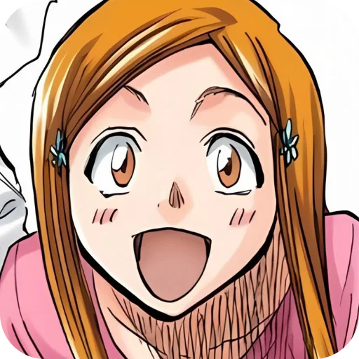 🥰 Стикер «Orihime Inoue» для Telegram