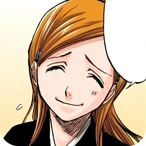 😊 Стикер «Orihime Inoue» для Telegram