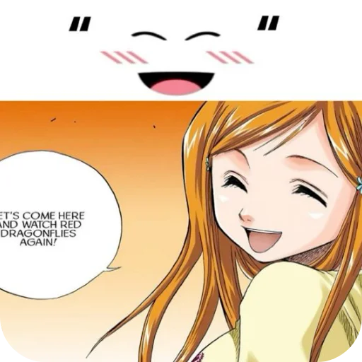 👄 Стикер «Orihime Inoue» для Telegram