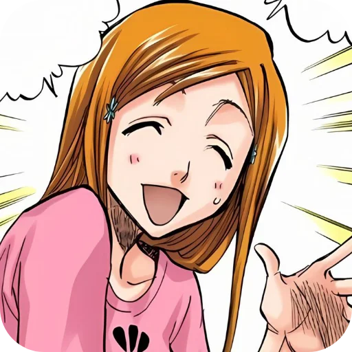 🥰 Стикер «Orihime Inoue» для Telegram