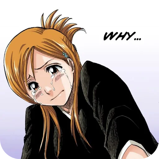 😭 Стикер «Orihime Inoue» для Telegram