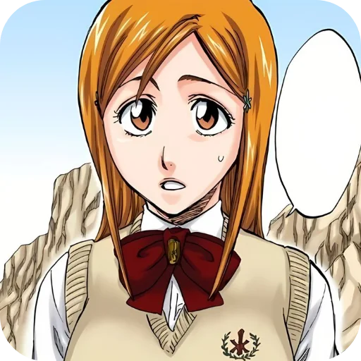 👄 Стикер «Orihime Inoue» для Telegram