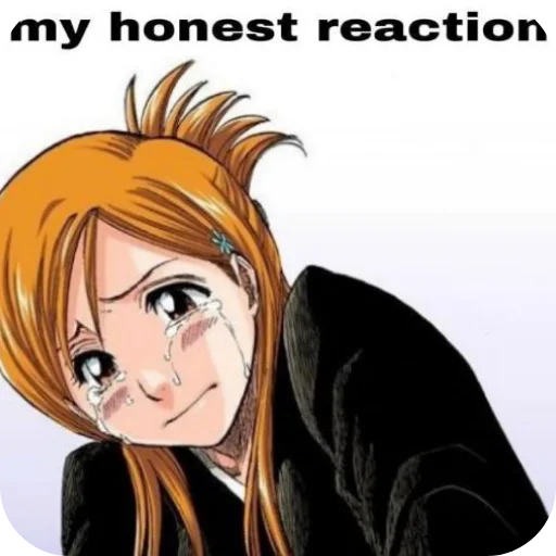😭 Стикер «Orihime Inoue» для Telegram