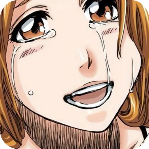😭 Стикер «Orihime Inoue» для Telegram
