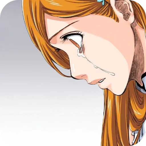 😭 Стикер «Orihime Inoue» для Telegram