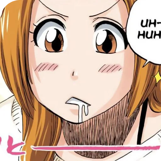 🤤 Стикер «Orihime Inoue» для Telegram