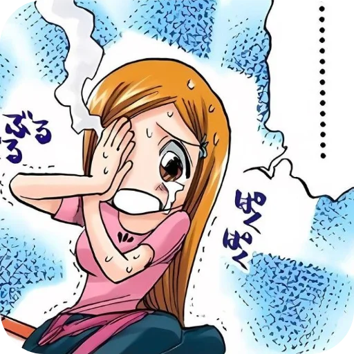 👄 Стикер «Orihime Inoue» для Telegram