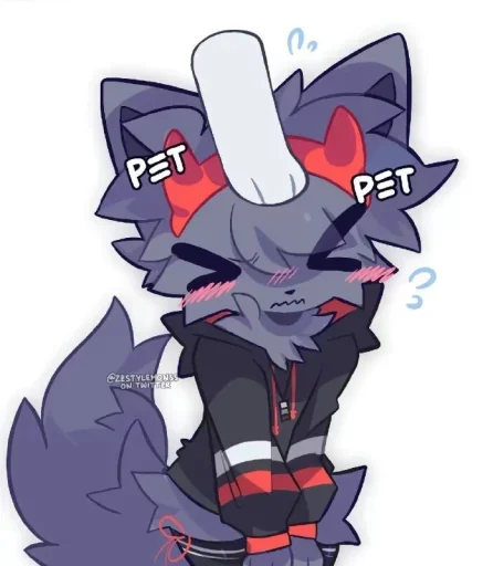 💜 Стикер «Furry» для Telegram