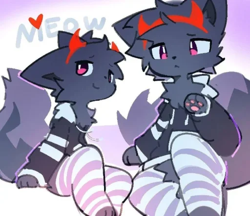 💜 Стикер «Furry» для Telegram
