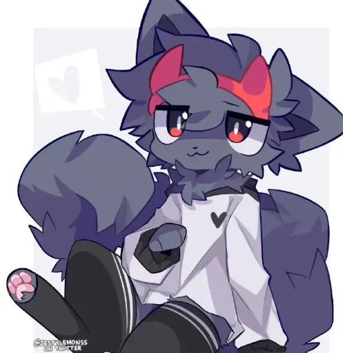 💜 Стикер «Furry» для Telegram
