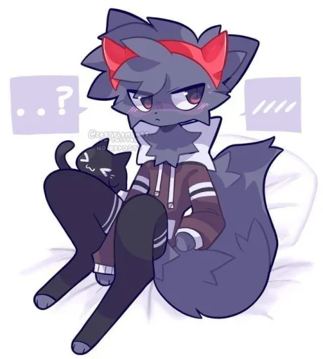 💜 Стикер «Furry» для Telegram