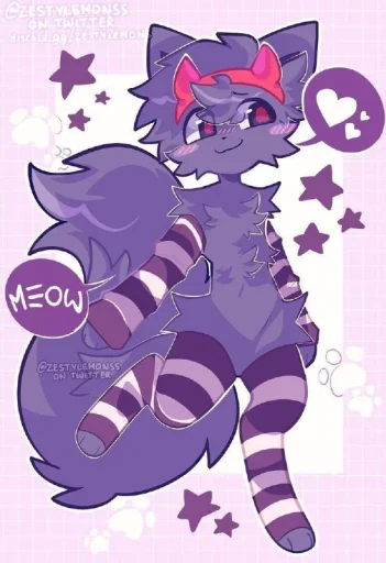 💜 Стикер «Furry» для Telegram