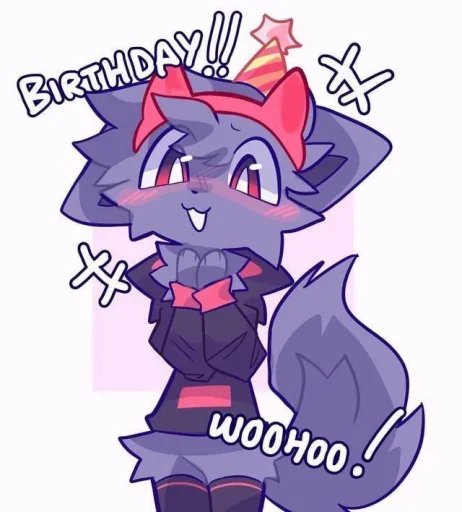 💜 Стикер «Furry» для Telegram