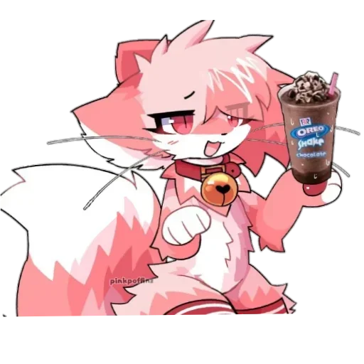 🥤 Стикер «Puffi» для Telegram