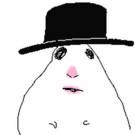 🎩 Стикер «Хомячки» для Telegram