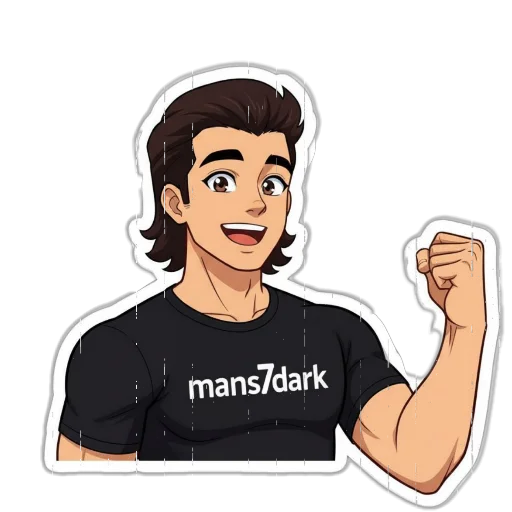 ❤ Стикер «Project Mans» для Telegram