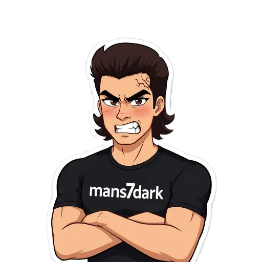 😡 Стикер «Project Mans» для Telegram