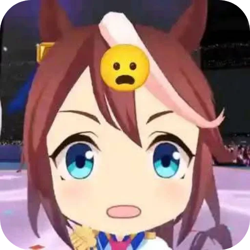 😦 Стикер «Tokai teio» для Telegram